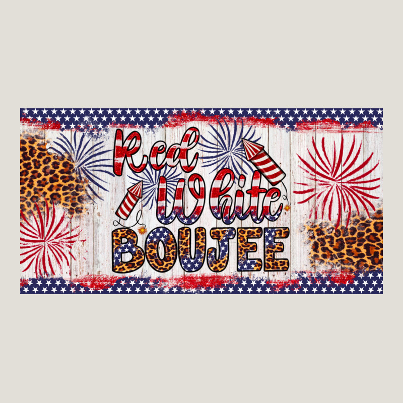 Red White Boujee Heavy Core Tee by Artiststas | Teevron