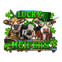 St Patricks Day Lucky Heifers Premium Tee | Teevron