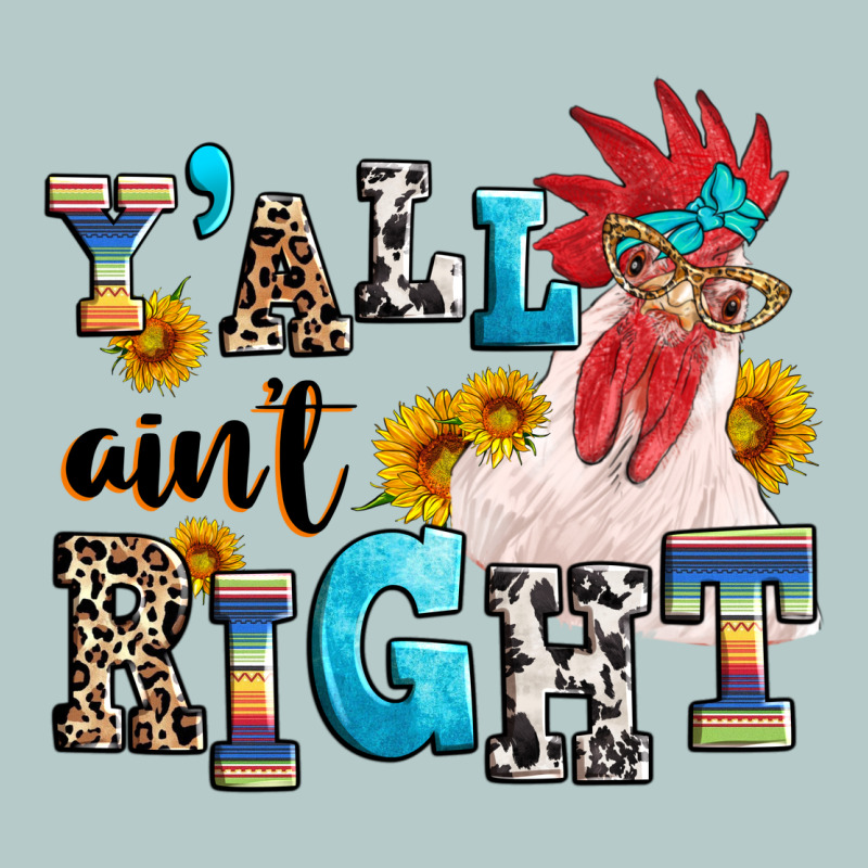 Y'all Ain't Right Crazy Heavy Core Tee by texasbilliewilder | Teevron