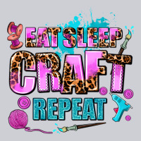 Eat Sleep Craft Repeat Heavyweight Sweatshirt | Teevron