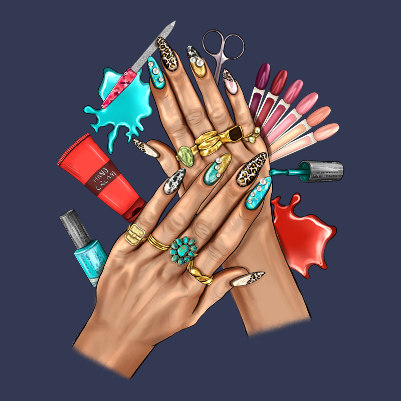 Western Nail Art With Nail Material Bbs Heavyweight Hoodie by BundleAndBundleShop | Teevron
