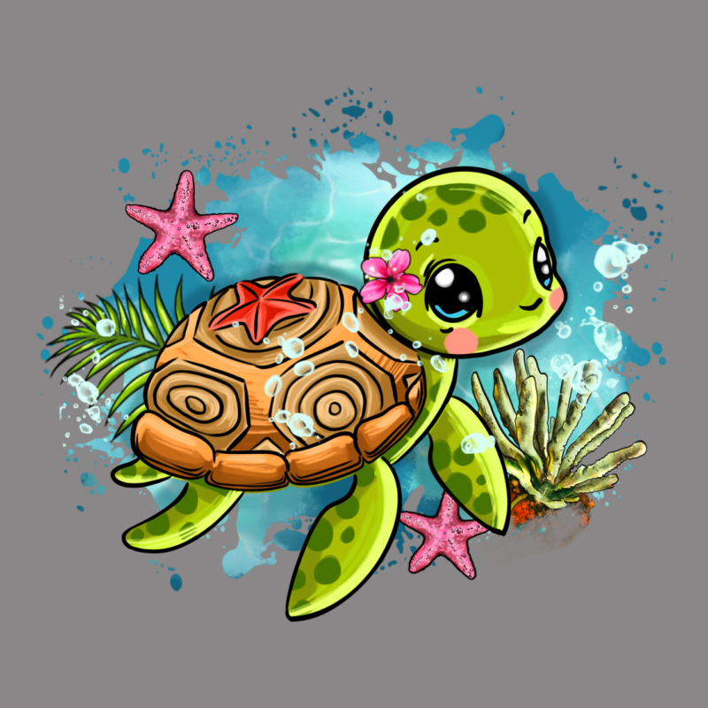 Ocean With Turtle Vintage Tee by AdoDesignShop | Teevron