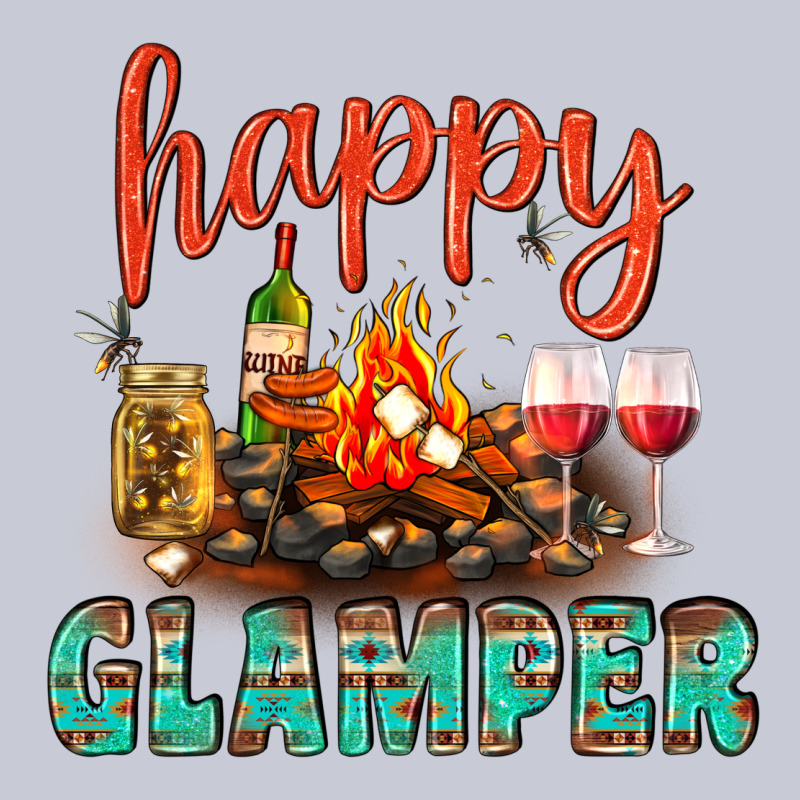 Happy Glamper Camp Heavyweight Hoodie by BundleAndBundleShop | Teevron