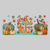 Just A Girl Who Loves Fall Libbey Glass Premium Sweatshirt | Teevron
