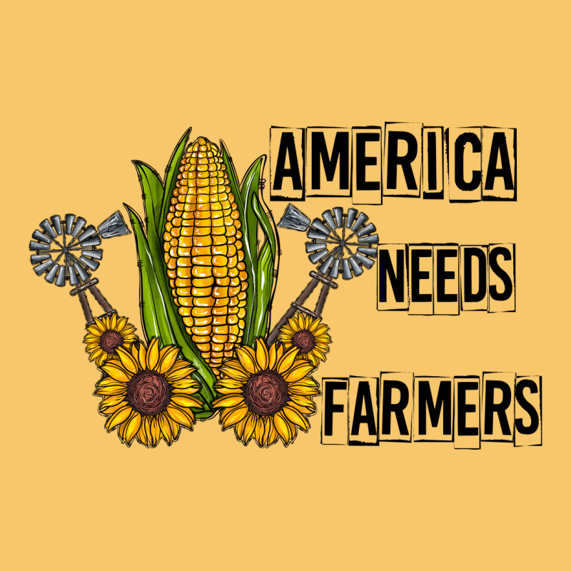 America Needs Farmers Vintage Hoodie by CowhideDigitalArt | Teevron