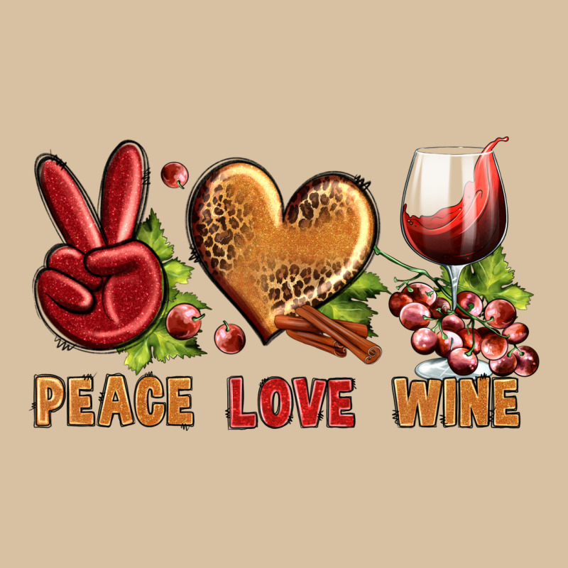 Peace Love Wine Heavyweight Hoodie by BundleAndBundleShop | Teevron