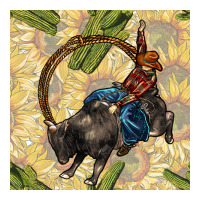 rodeo seamless pattern | Teevron