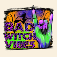 Bad Witch Vibes Vintage Hoodie | Teevron