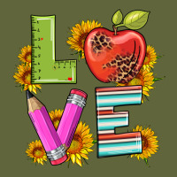 Love With Pen And  Serape Leopard Classic Tee | Teevron