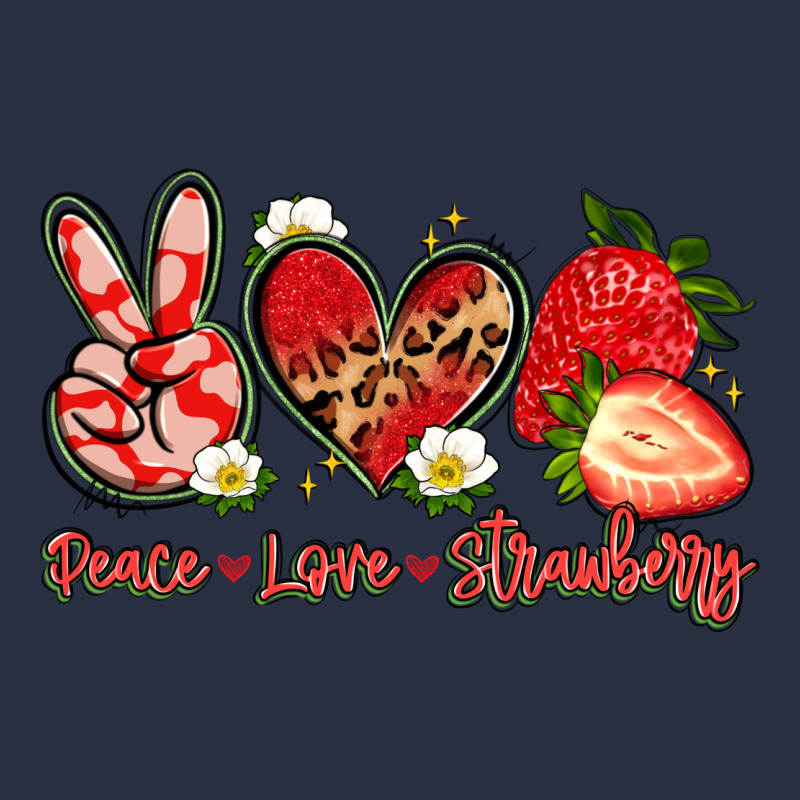 Peace Love Strawberry Heavyweight Sweatshirt by Artiststas | Teevron
