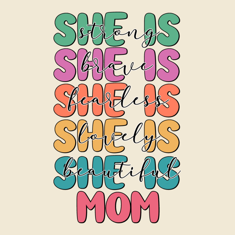 She Is Mom Ladies Tee by JahusDesignShop | Teevron