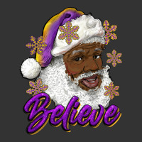 believe purple and gold african american santa | Teevron