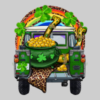 St Patrick's Day Truck With Pot Of Gold Horseshoe And Rainbow Premium Tee | Teevron