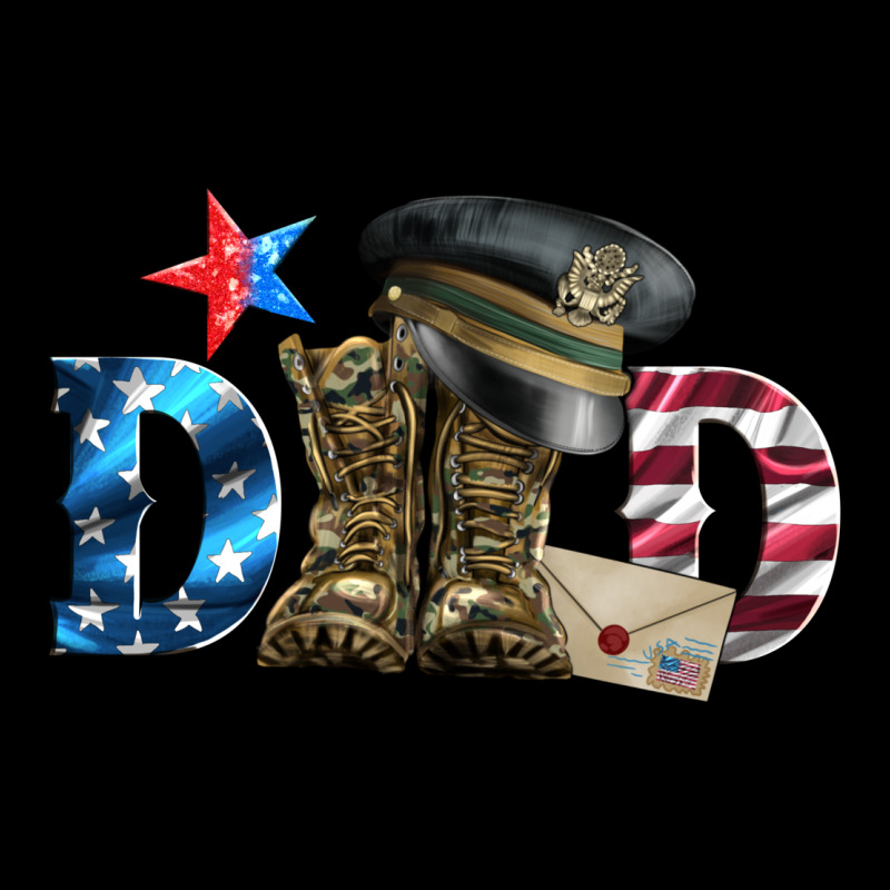 Dad Military Boots And Hat Heavy Core Tee by Artiststas | Teevron