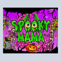 Spooky Mama Tumbler Premium Sweatshirt | Teevron