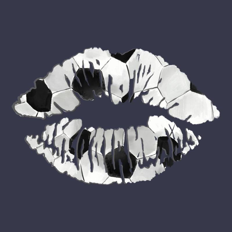 Soccer Lips Long Sleeve Tee by AdoDesignShop | Teevron