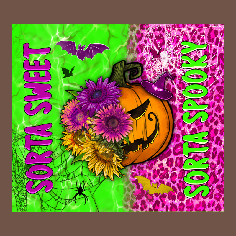 Sorta Sweet Sorta Spooky Tumbler Premium Sweatshirt by BundleAndBundleShop | Teevron