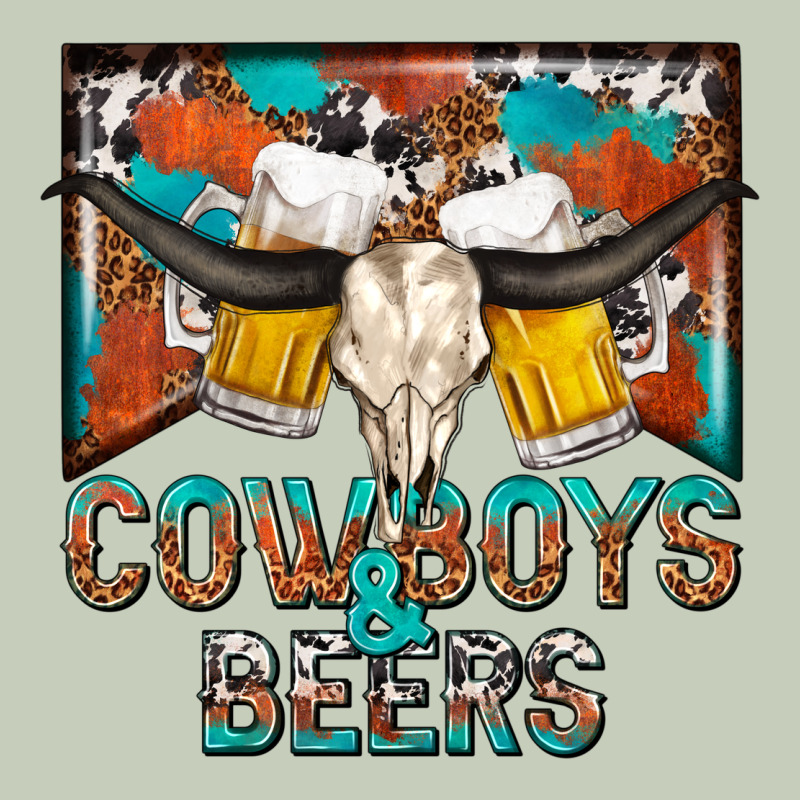 Cowboys And Beers Long Sleeve Tee by NancyCooperArtShop | Teevron