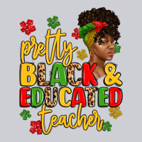 Pretty Black And Educated Teacher Heavyweight Sweatshirt | Teevron