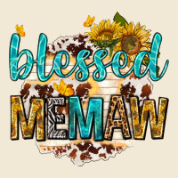 Blessed Memaw With Sunflowers Premium Tee | Teevron