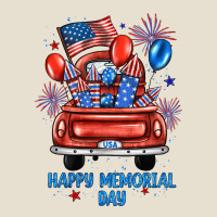 Happy Memorial Day Farm Truck Urban Heavy Tee | Teevron