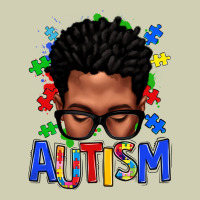 Autism Afro Man Heavy Core Tee | Teevron