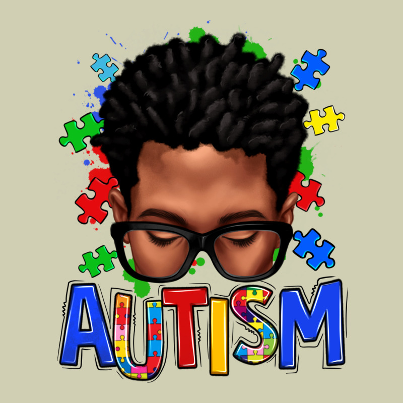 Autism Afro Man Heavy Core Tee by texasbilliewilder | Teevron