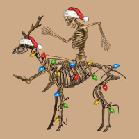 Skeleton Deer Santa Vintage Hoodie | Teevron