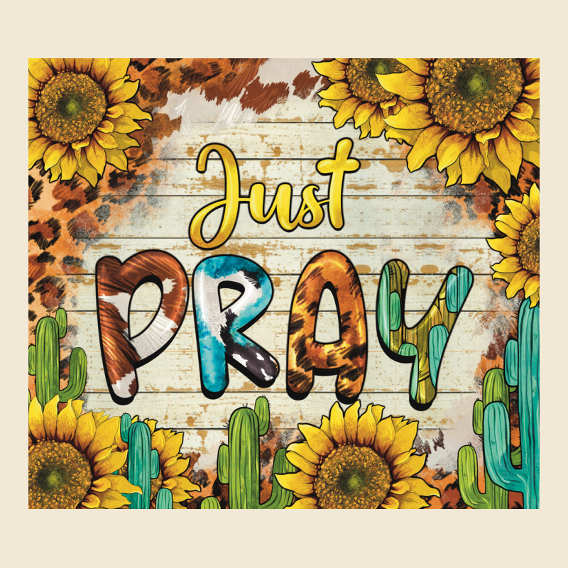 Just Pray Premium Tee by BarkalooDesign | Teevron