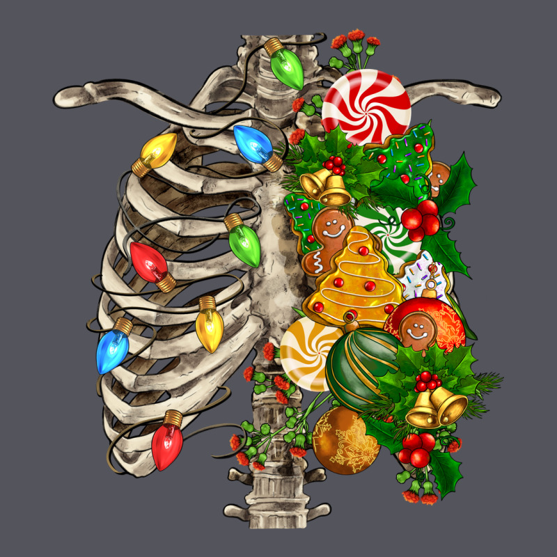 Skeleton Chest Christmas Vintage Hoodie by FaDigitalArtStudio | Teevron