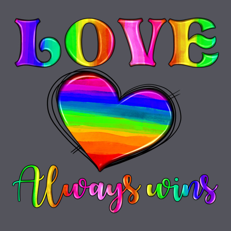 Love Always Wins Vintage Hoodie by HRA Design Shop | Teevron