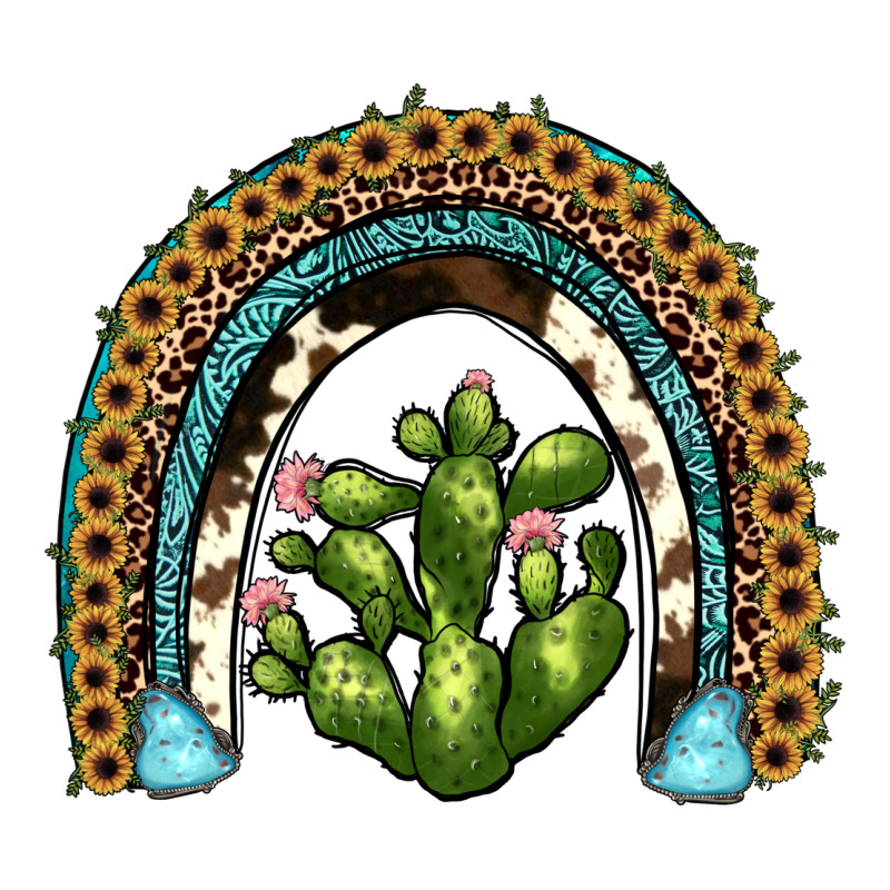 Cactus Rainbow Classic Tee by JahusDesignShop | Teevron