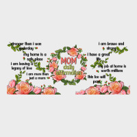 Mom Daily Affirmation Urban Hoodie | Teevron