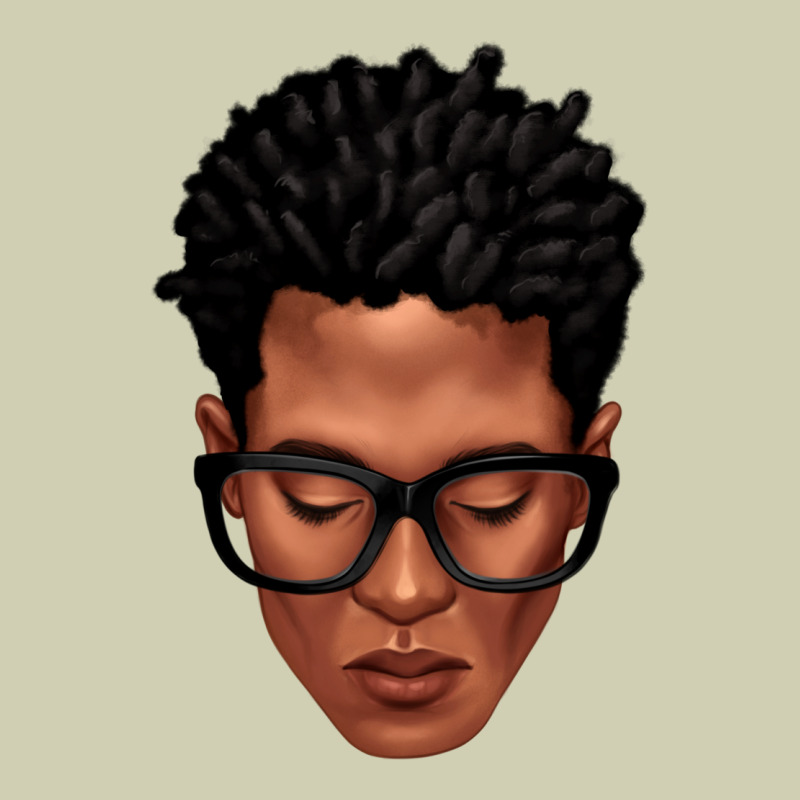 Black Man Portrait Heavy Core Tee by texasbilliewilder | Teevron