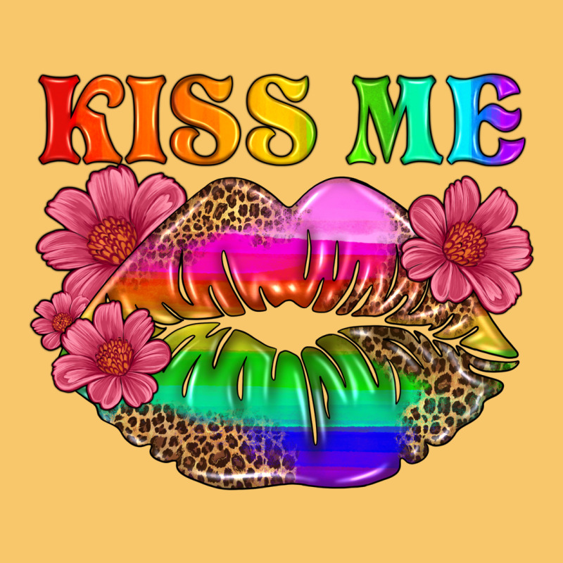 Lgbtq Kiss Me Vintage Hoodie by HRA Design Shop | Teevron