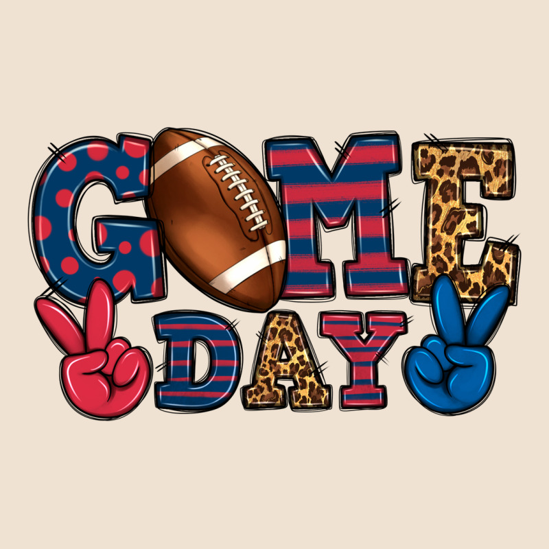 Game Day Red And Blue Urban Hoodie by HowdyJamesFarm | Teevron
