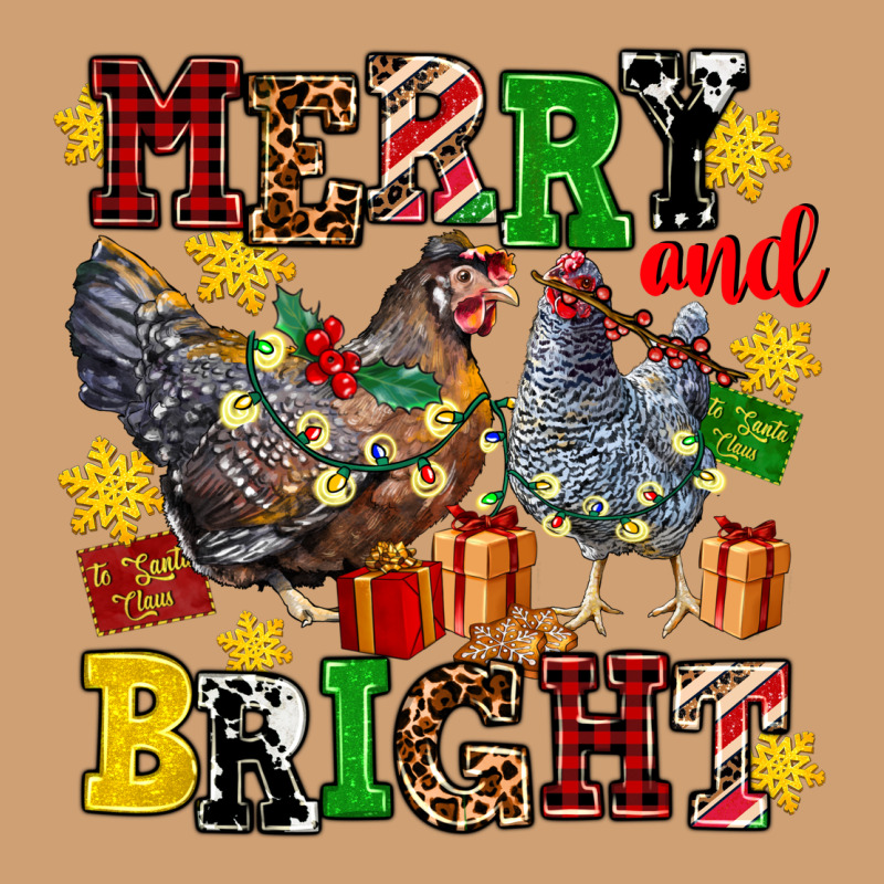Chicken Merry And Bright Vintage Tee by AdoDesignShop | Teevron