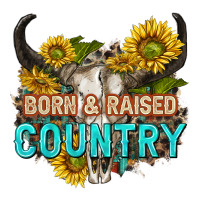 Born And Raised Country Tbw Premium Tee | Teevron