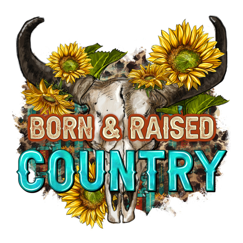 Born And Raised Country Tbw Premium Tee by texasbilliewilder | Teevron