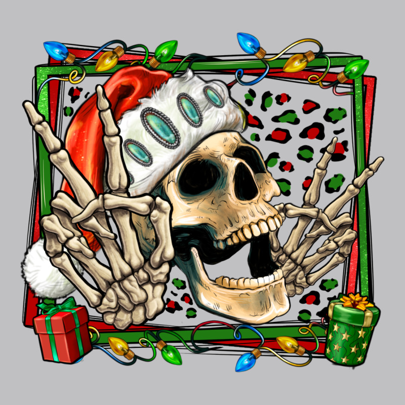Christmas Happy Skeleton Long Sleeve Tee by Jasminsmagicworld | Teevron