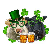 St. Patrick's Day Charolais And Black Angus Cows | Teevron