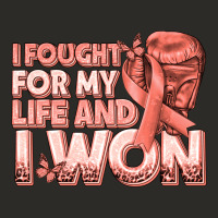 I Fought For My Life And I Won Uterine Cancer Peac Heavy Core Tee | Teevron
