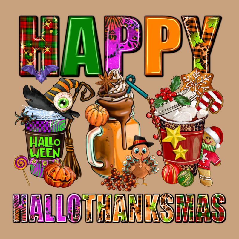 Happy Hallothanksmas Vintage Tee by AdoDesignShop | Teevron