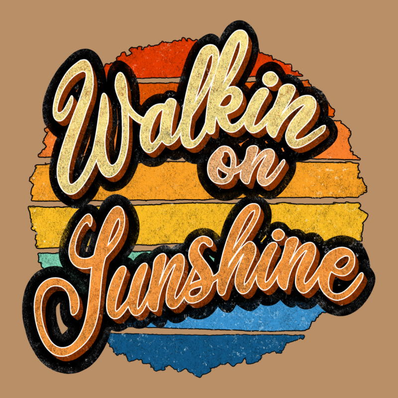 Walking On Sunshine Vintage Hoodie by JahusDesignShop | Teevron