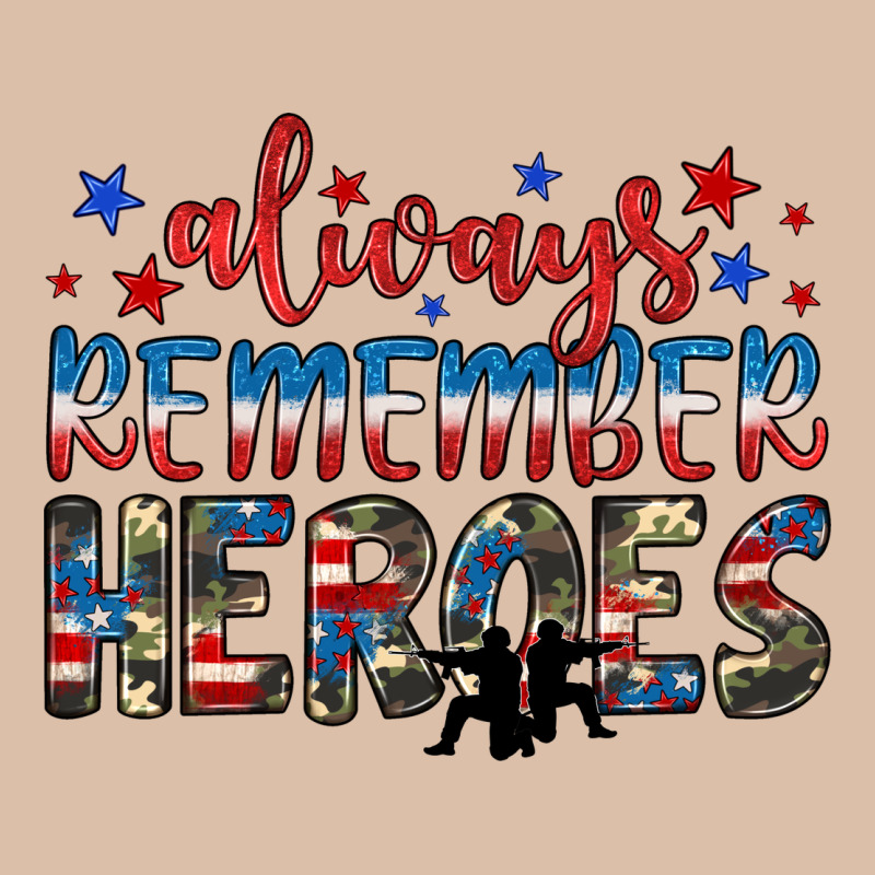 Always Remember Heroes Urban Heavy Tee by JahusDesignShop | Teevron