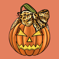 Leopard Ribbon Halloween Pumkin Classic Tee | Teevron