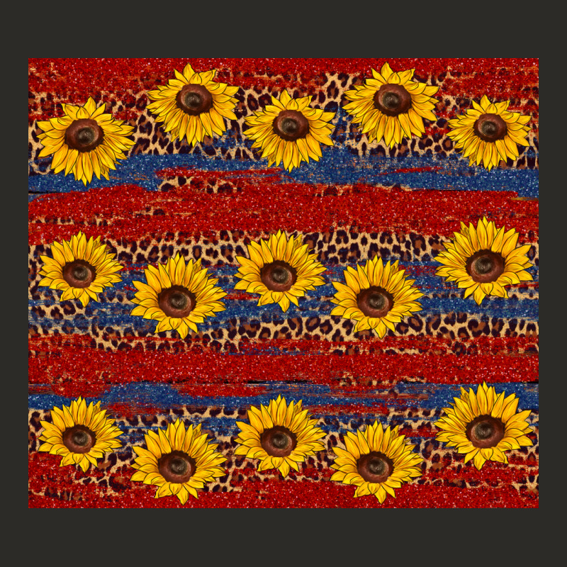 Usa And Sunflower Pattern Heavy Core Tee by Artiststas | Teevron