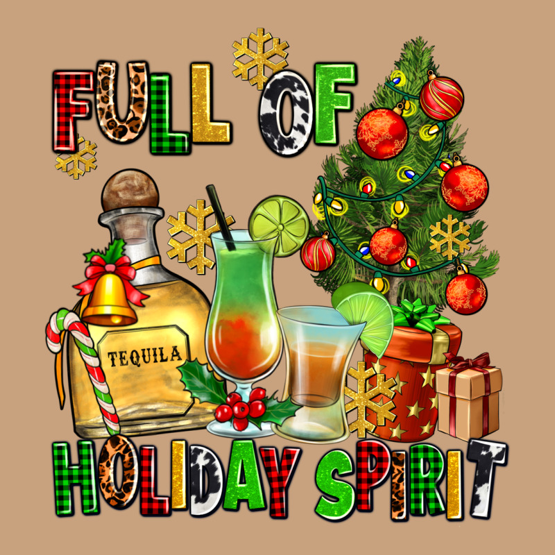 Full Of Holiday Spirit Vintage Tee by AdoDesignShop | Teevron