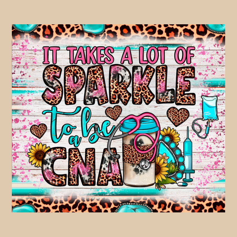 It Takes A Lot Of Sparkle To Be A Cna Heavyweight Sweatshirt by JahusDesignShop | Teevron