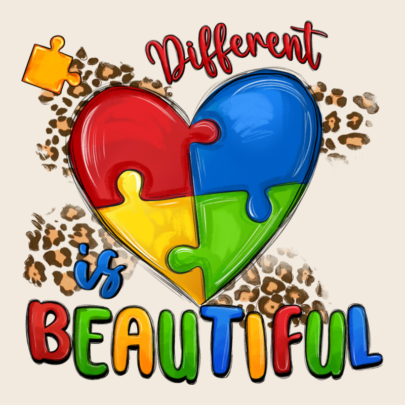 Different Is Beautiful Autism Zipper Hoodie by MaliasSmallBusiness | Teevron